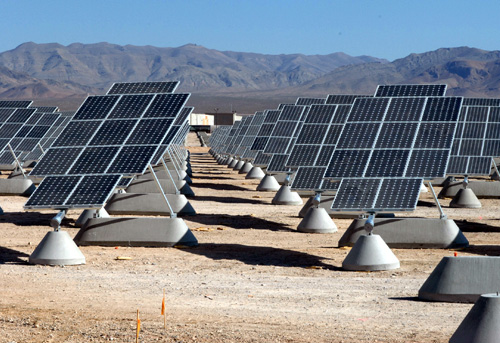 large scale solar power